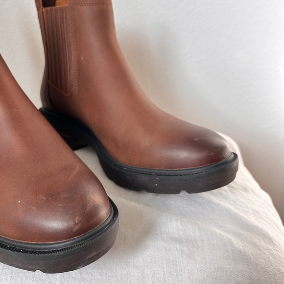 Timberland Brown Brimfield Chelsea Women’s Boots Mirrorfit US 11 - Picture 8 of 11